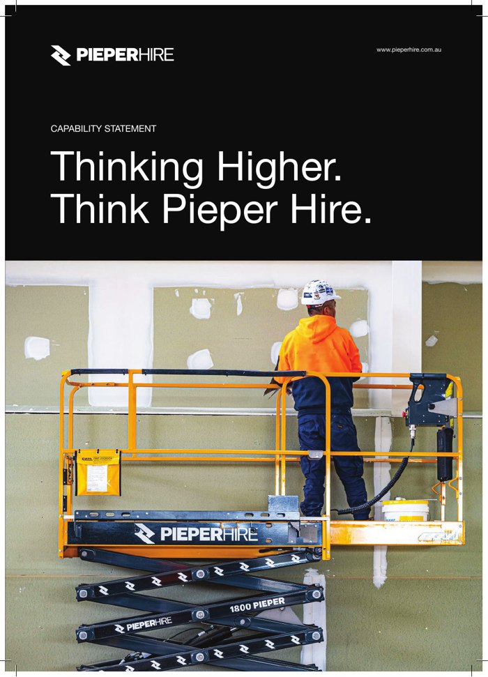 Pieper Hire Capability Statement